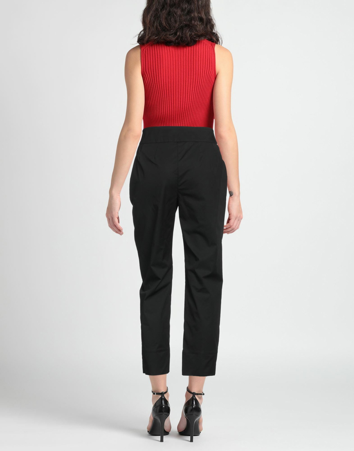 Alessia Santi Womens Pants in Black