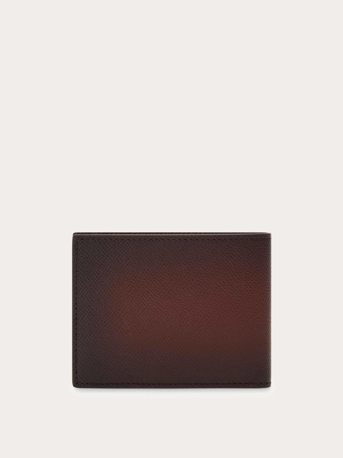 Ferragamo Mens Gancini wallet in Red