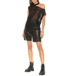 Rta - Jami leather shorts