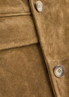 Arma Benny Suede Blazer Olive