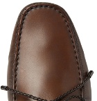 Tod's - Gommino Leather Driving Shoes - Men - Chocolate
