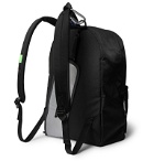 Ader Error - Logo-Appliquéd Canvas and Shell Backpack and Belt Bag - Black