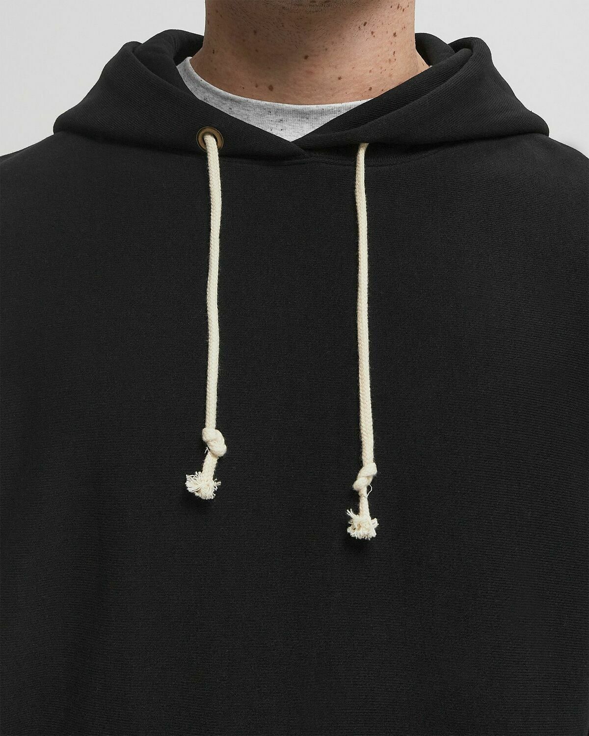 CHAMPION Hooded Sweatshirt Black Mens Hoody