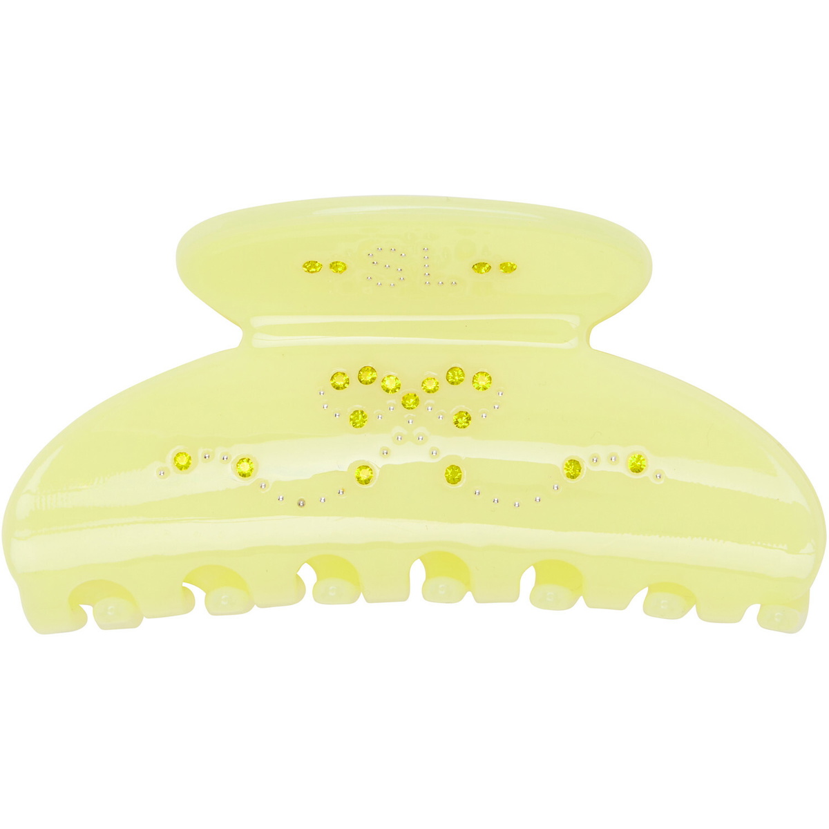 Sandy Liang Yellow Princess Hair Claw Clip