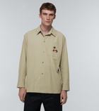 Adish - Embroidered cotton shirt