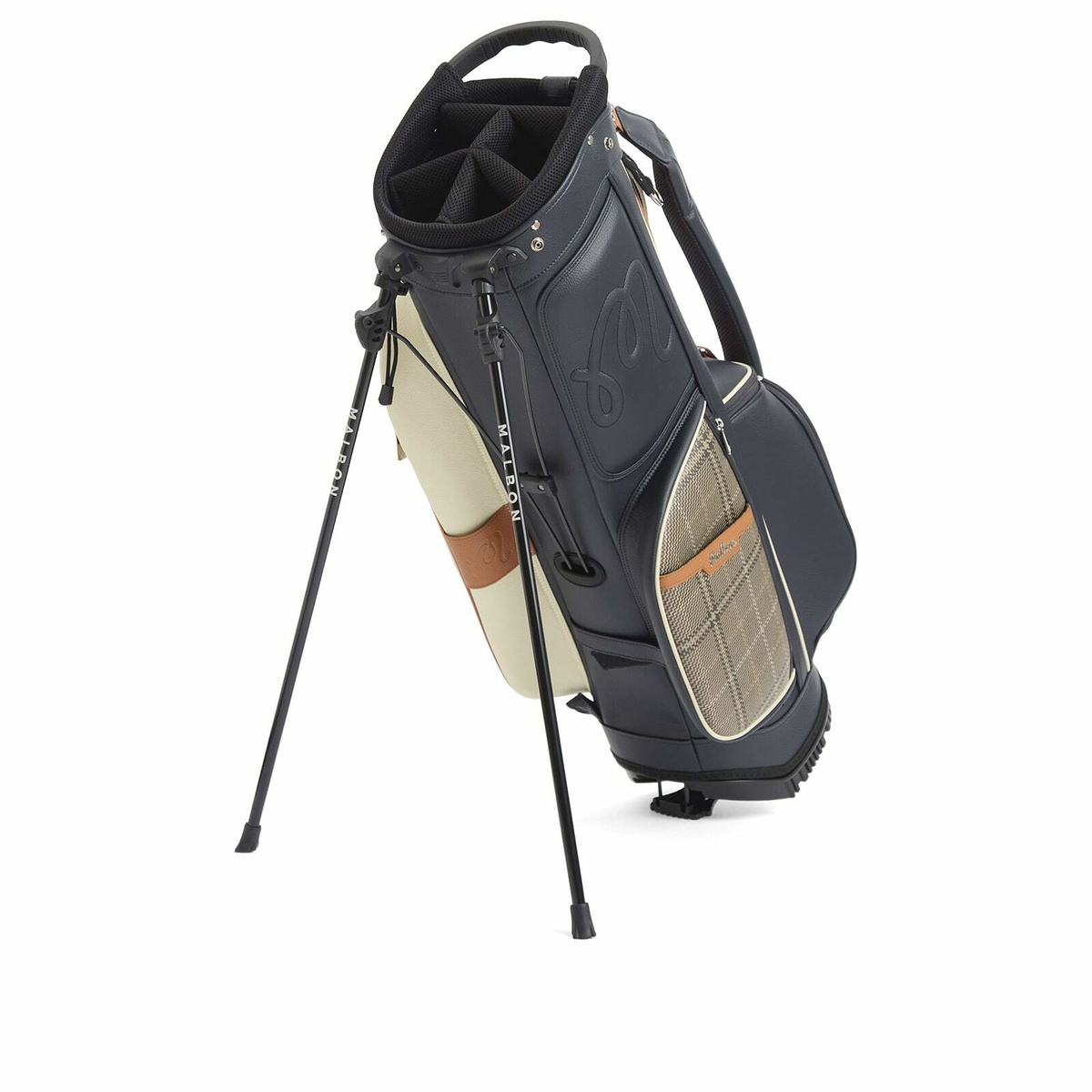 Malbon Men's Maxwell Stand Bag in Multi Malbon Golf