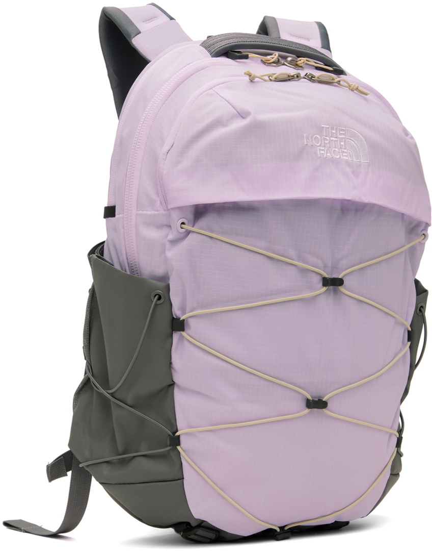 gray and purple north face backpack for women The North Face Purple & Gray Borealis Backpack The North Face