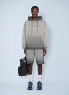 Off-White Laundry Diagonal Skate Track Shorts
