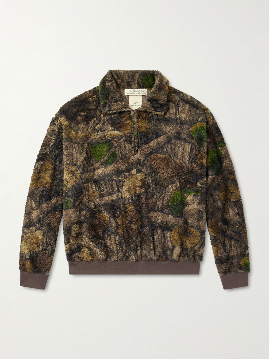 Remi Relief - Fleece Half-Zip Sweater - Green