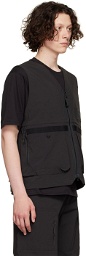 HH-118389225 Black Polyester Vest