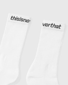 Thisisneverthat Sp Logo Socks 3 Pack White - Mens - Socks