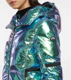 Jet Set Julia metallic ski jacket