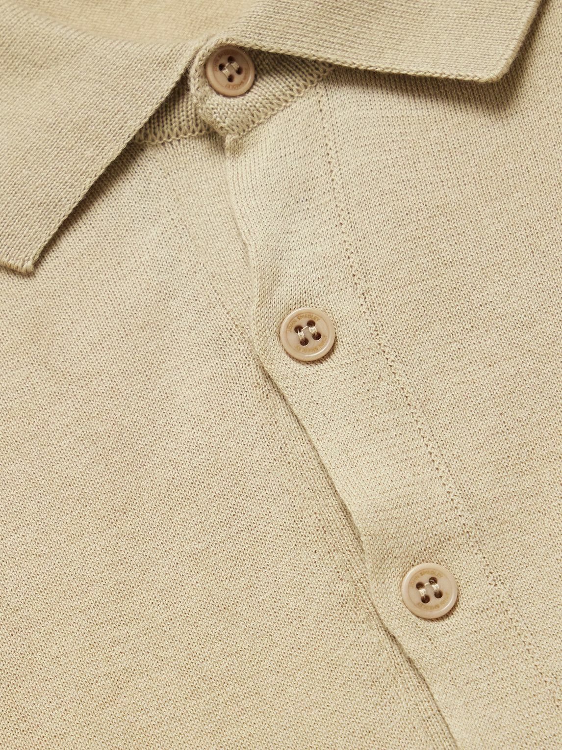 John Smedley - Elias Sea Island Cotton and Cashmere-Blend Polo