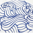 Blue Blue Japan Wave Pattern Tee - END. Exclusive