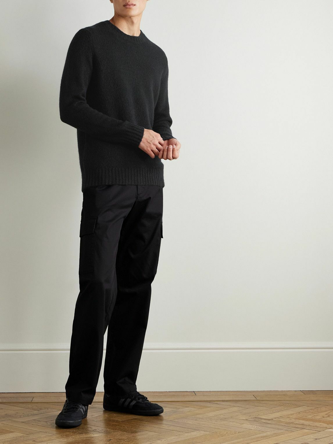 NN07 - Lee 6598 Merino Wool-Blend Sweater - Black NN07