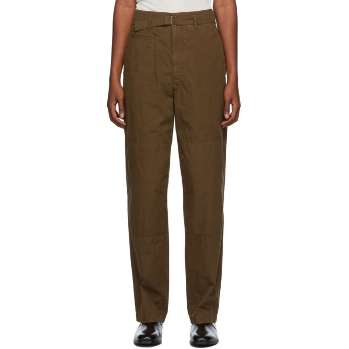 Photo: Lemaire Brown Cotton Trousers