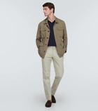 Brioni Silk and linen jacket