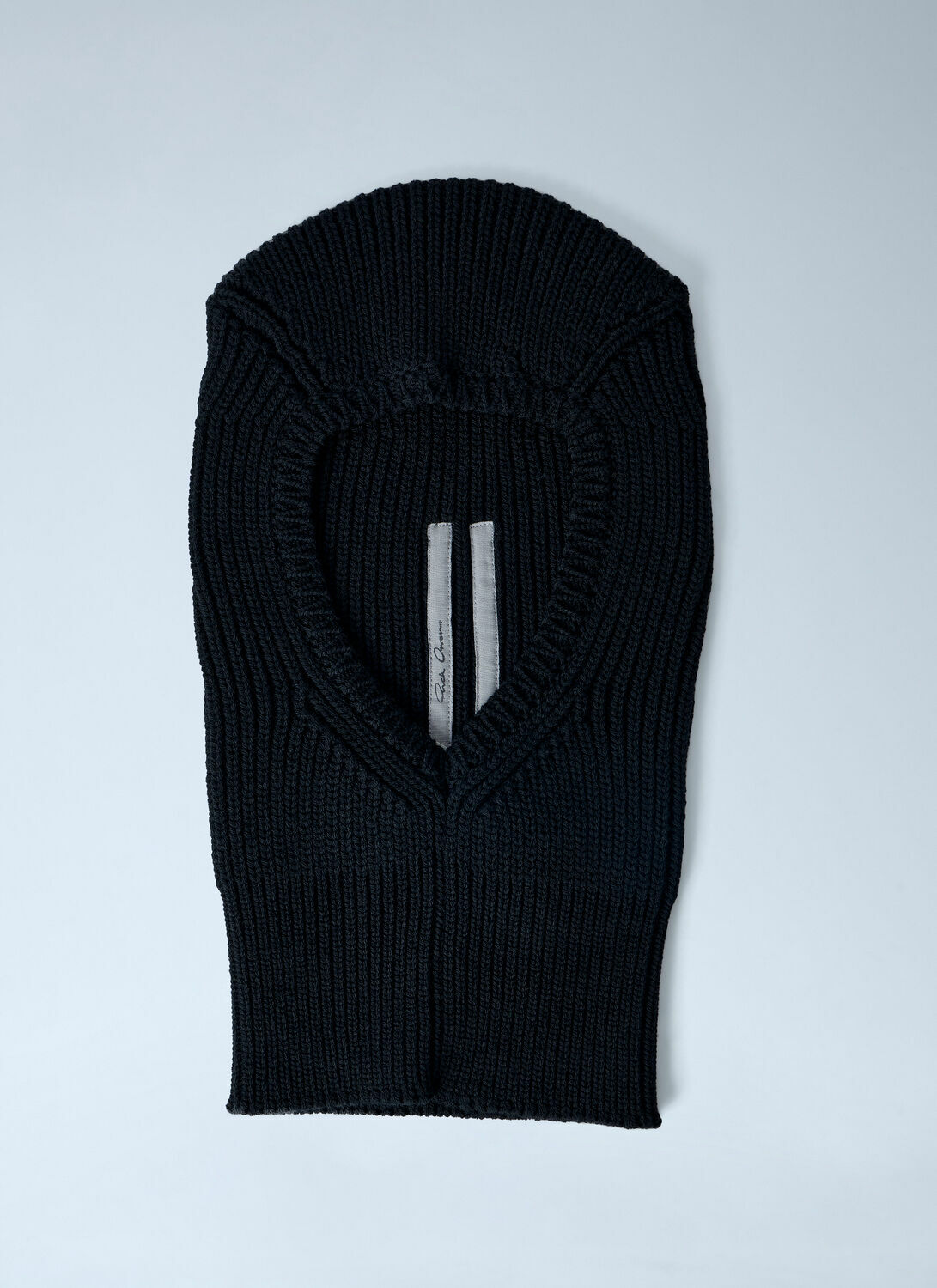 Rick Owens Ribbed Knit Balaclava