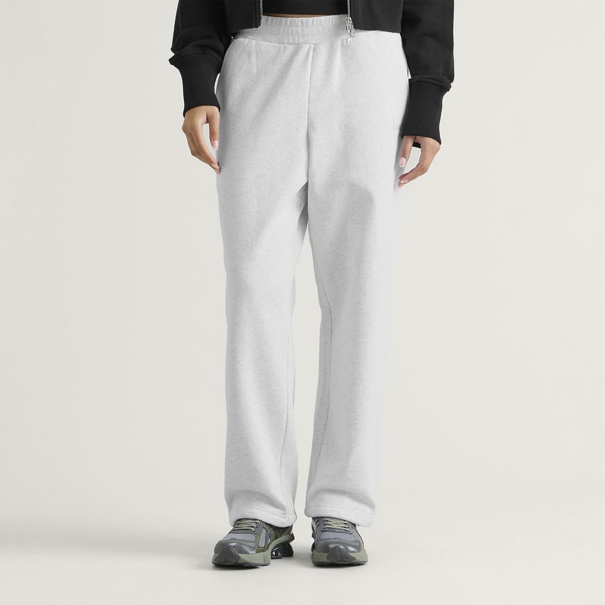 Dime Women's Classic Small Logo Sweatpants in Ash