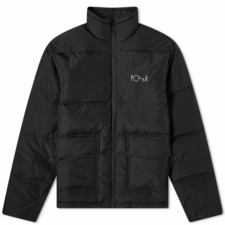 Photo: Polar Skate Co. Men's Pocket Puffer Jacket in Black