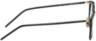 YUICHI TOYAMA. Black Nadekaku Optical Glasses
