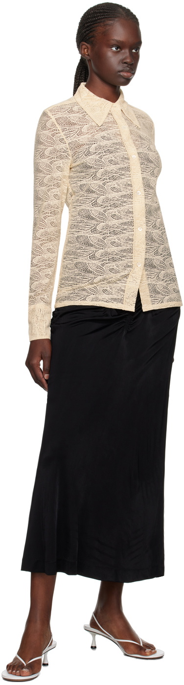 BITE Black Sirene Maxi Skirt