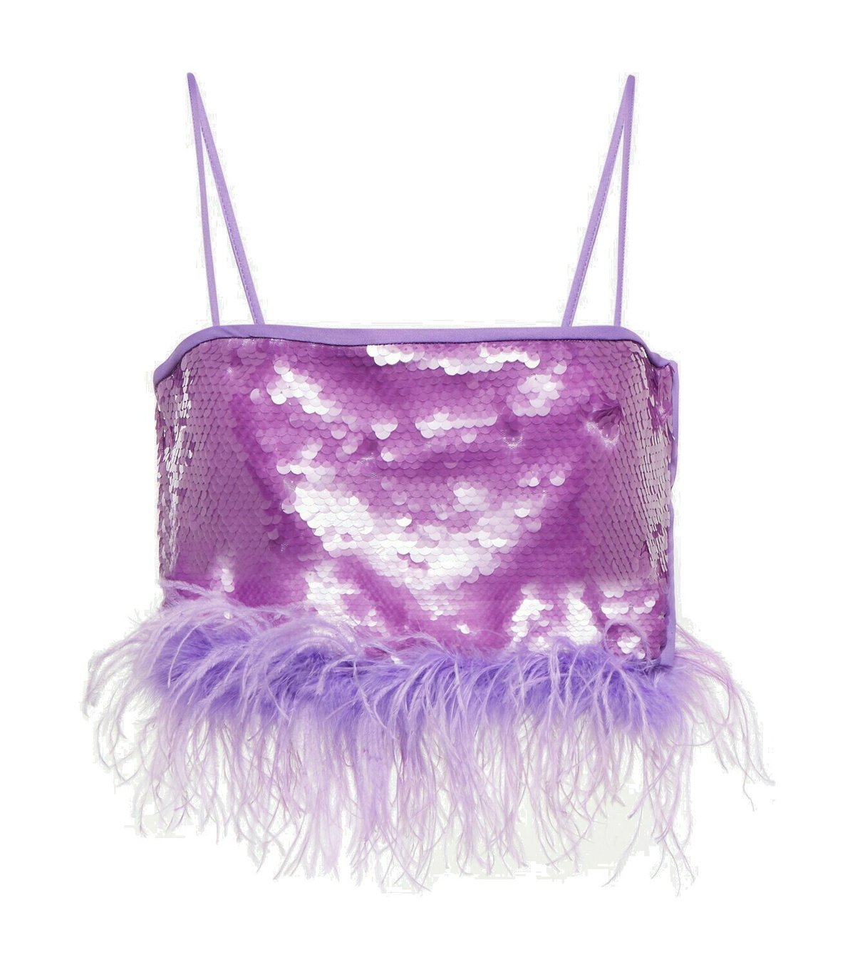 【Giuseppe Di Morabito】ローズ柄コットンブレンドトップス Giuseppe Di Morabito Top decorated with crystals