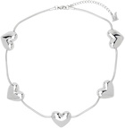 Marland Backus SSENSE Exclusive Silver Heart String Necklace