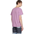 Eckhaus Latta SSENSE Exclusive Purple Lapped T-Shirt