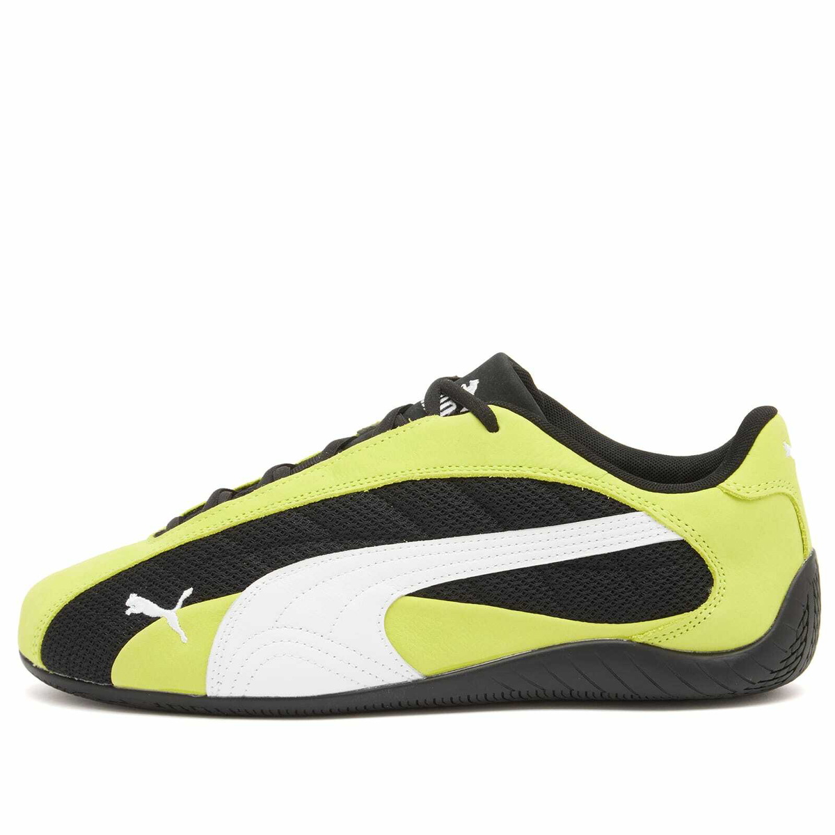 Puma Speedcat Plus Sneaker in Lime Smash/White