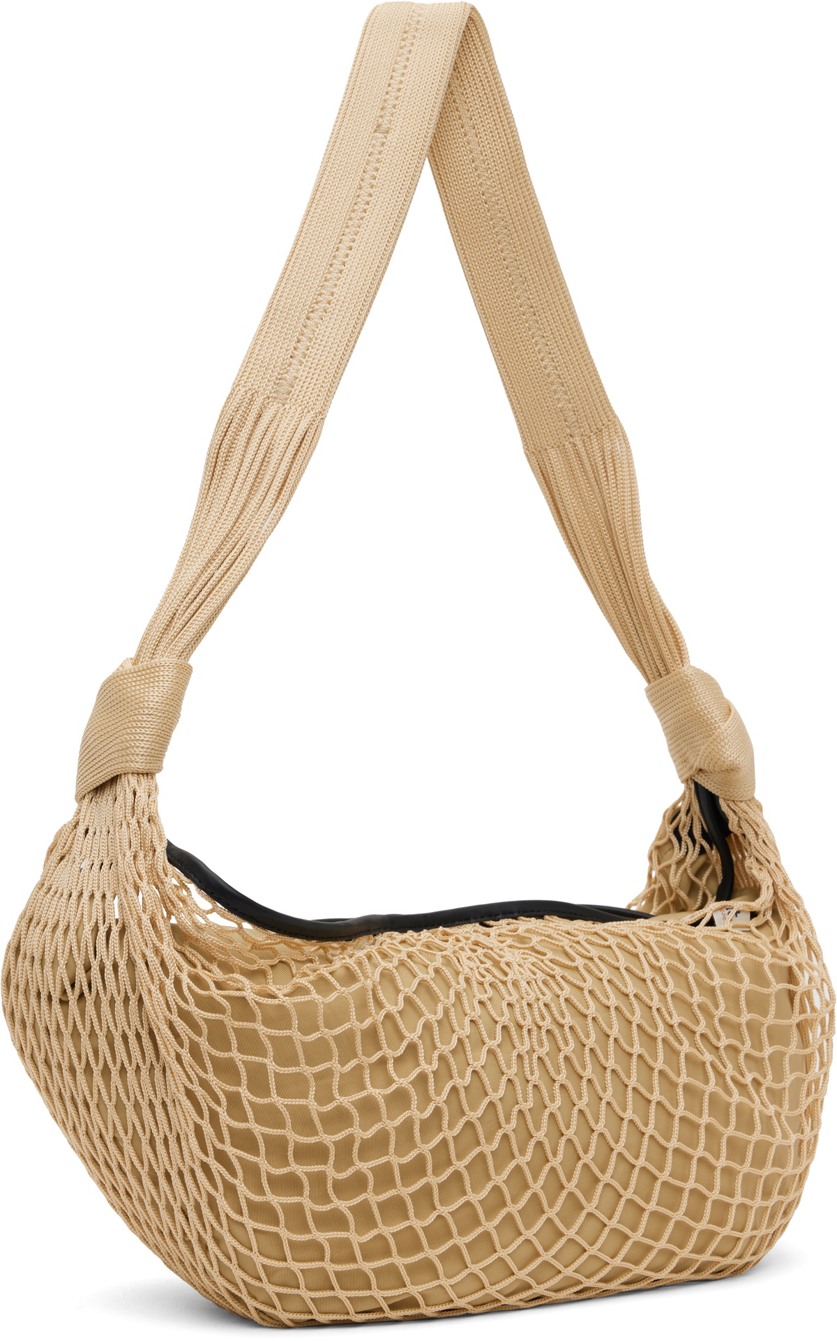 LEMAIRE Beige FILT Edition Croissant Bag Lemaire