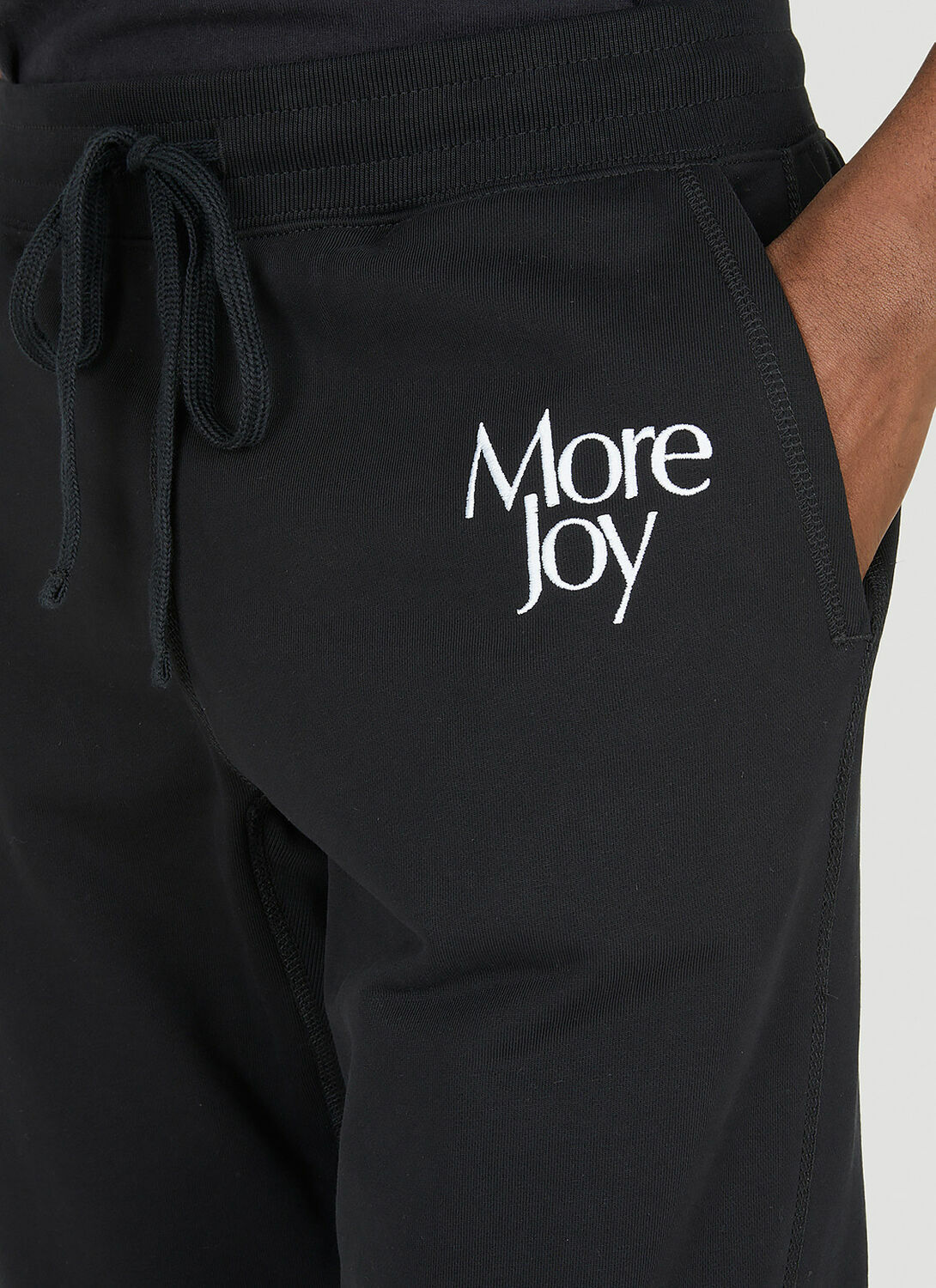 More Joy Logo Embroidered Classic Track Pants