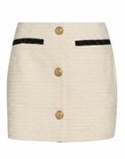 Vetements Womens Mini skirt Ivory