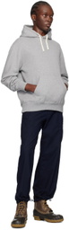 BEAMS PLUS Gray Cotton Hoodie