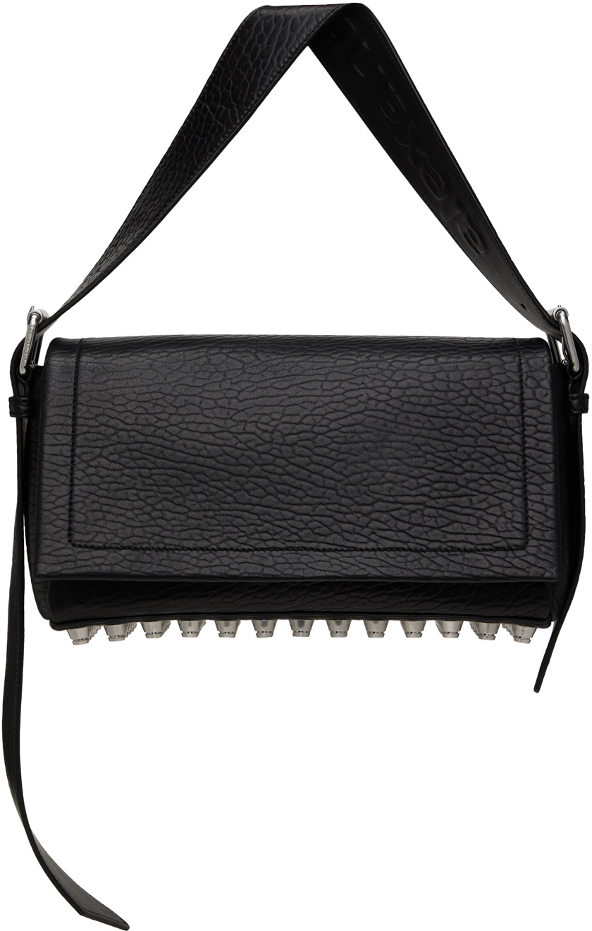 Alexander Wang Black Ricco Medium Flap Bag Alexander Wang