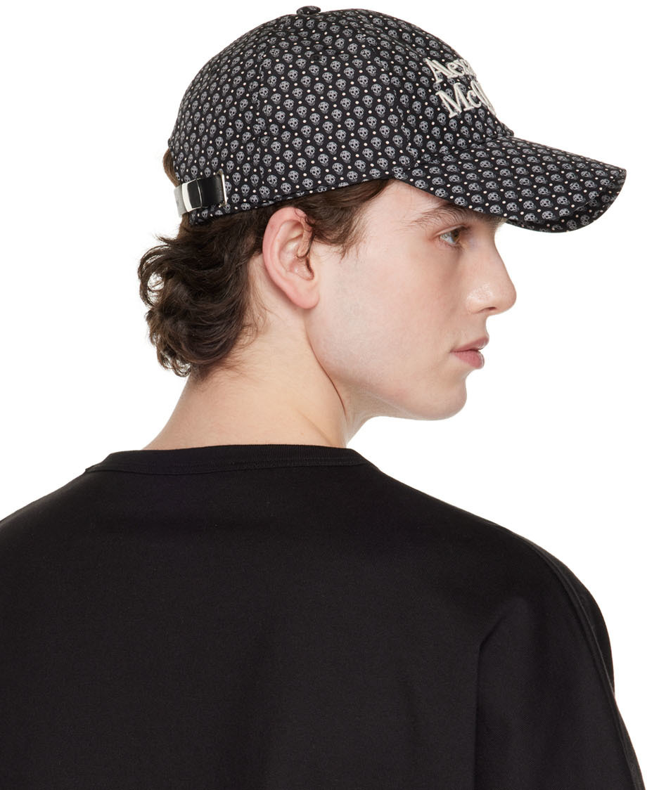 Alexander McQueen Black Skull Cap Alexander McQueen