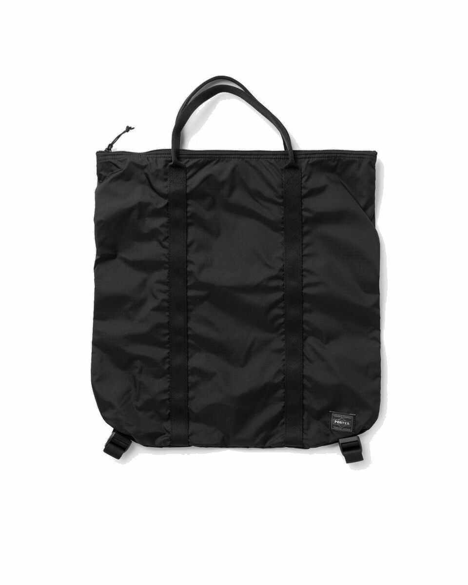 Photo: Porter Yoshida & Co. Flex 2 Way Tote Bag Black - Mens - Bags