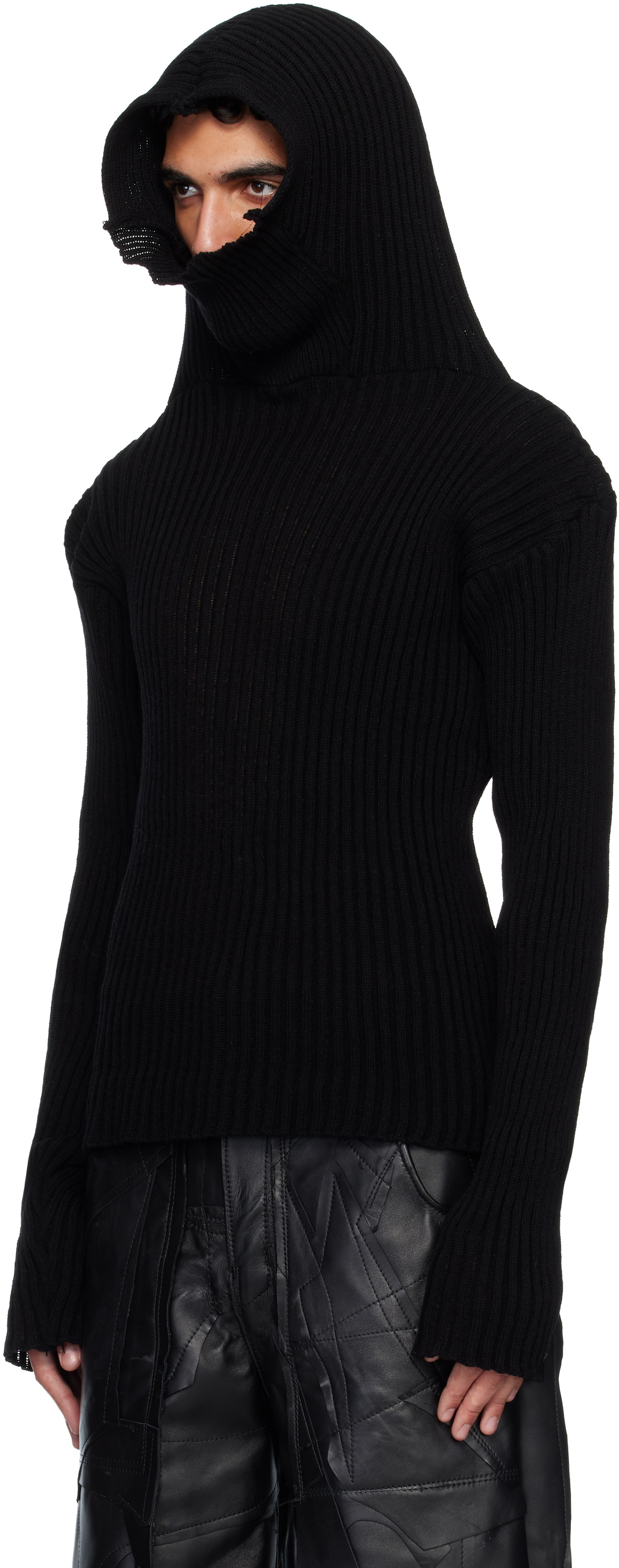 Swampgod Black Palombaro Knit Sweater