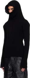 Swampgod Black Palombaro Knit Sweater