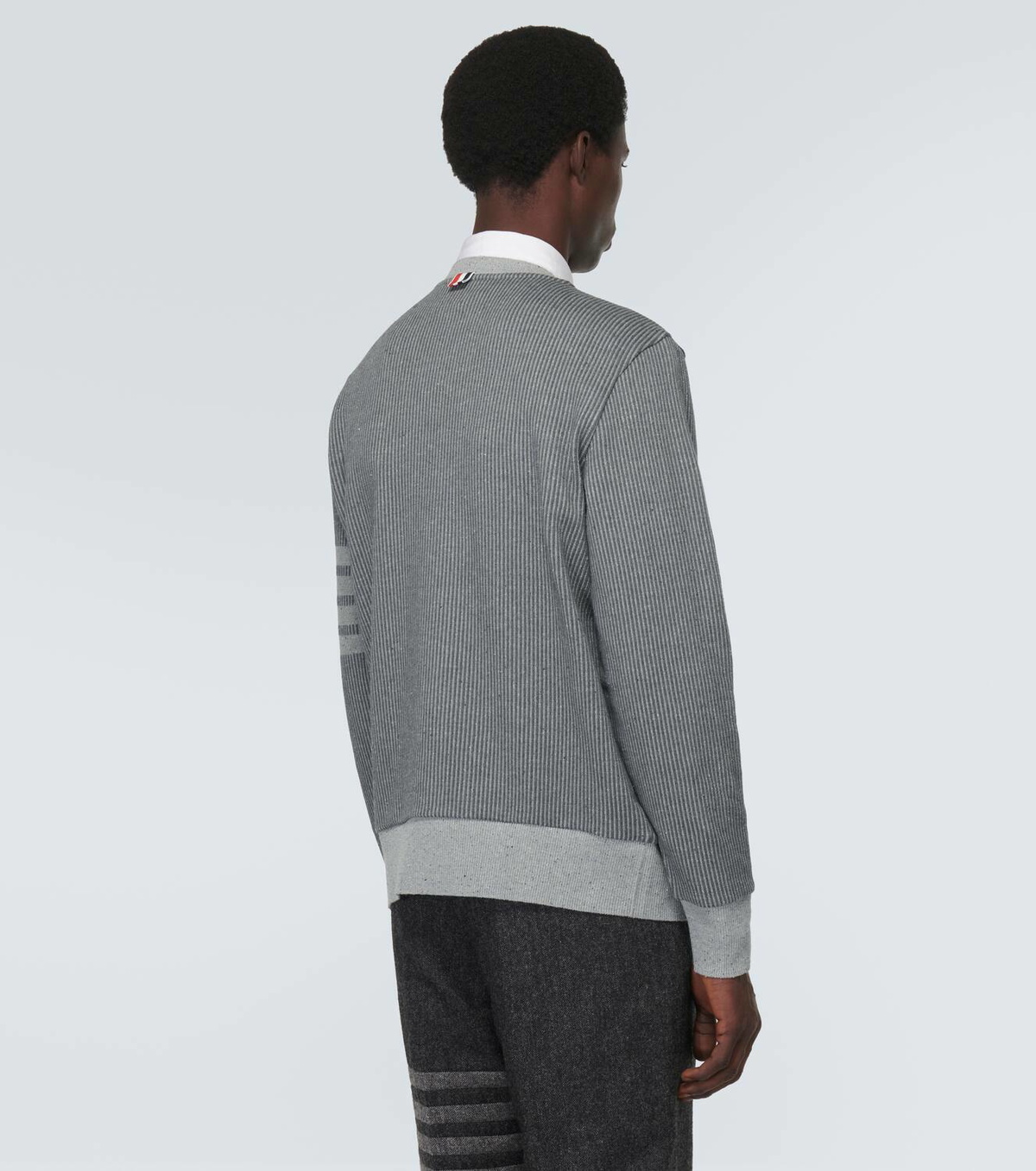 Thom Browne Blue Cotton Sweatshirt main image 0