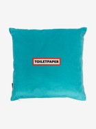 Seletti Blue Drill Print Cushion