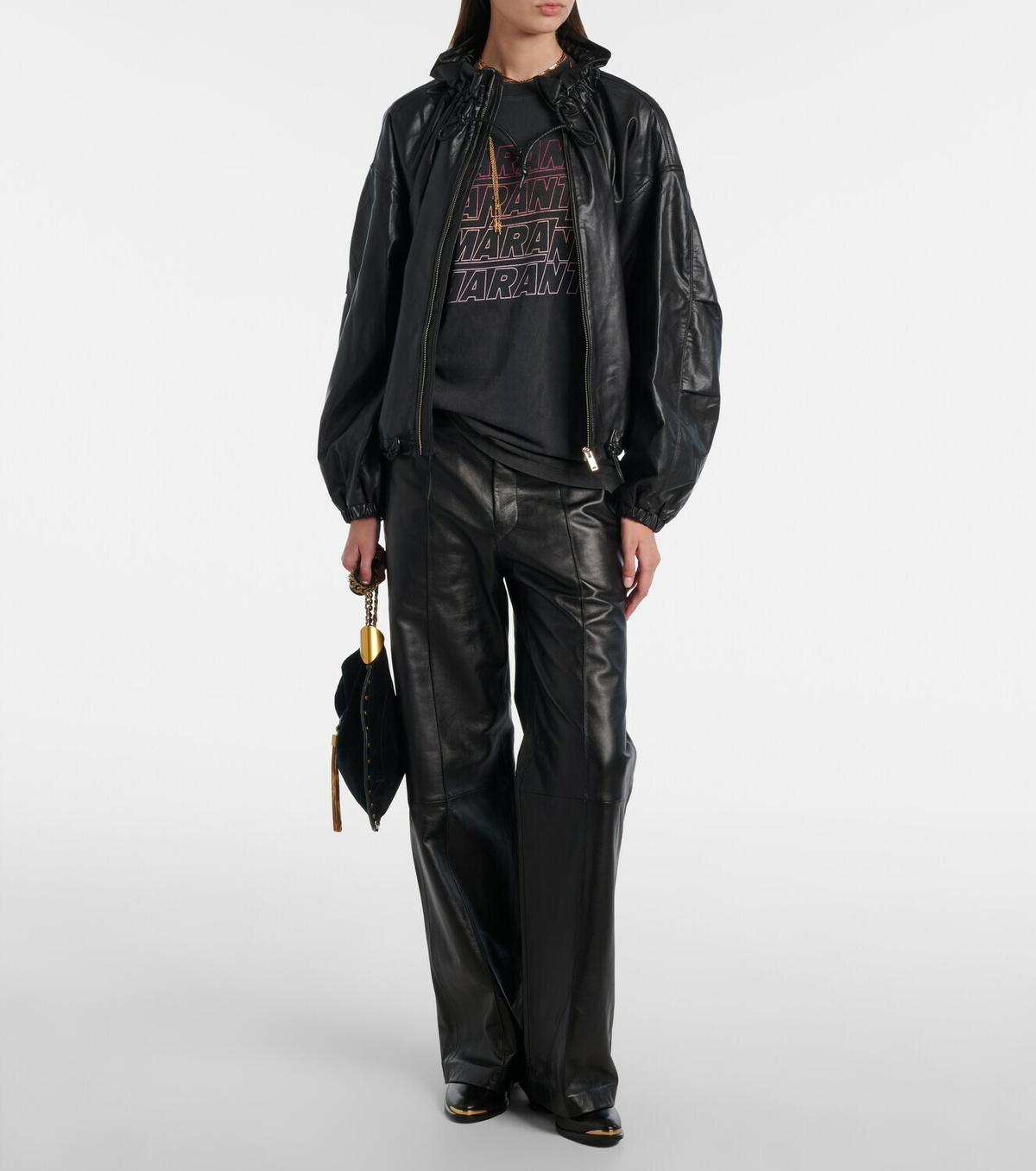 Marant Etoile Zoeline printed cotton jersey T-shirt