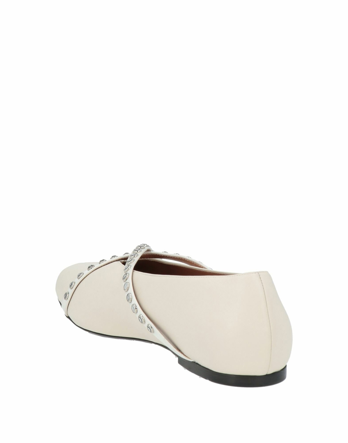 D'accori Womens Ballet flats in Off white
