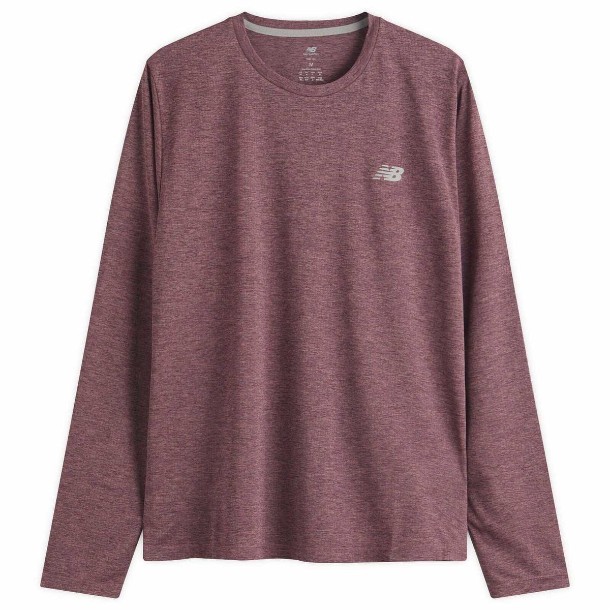 New Balance Athletics Long Sleeve in Purple