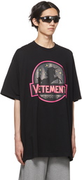 VETEMENTS Black Wild Unicorn T-Shirt