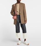 Loewe - Checked wool blazer