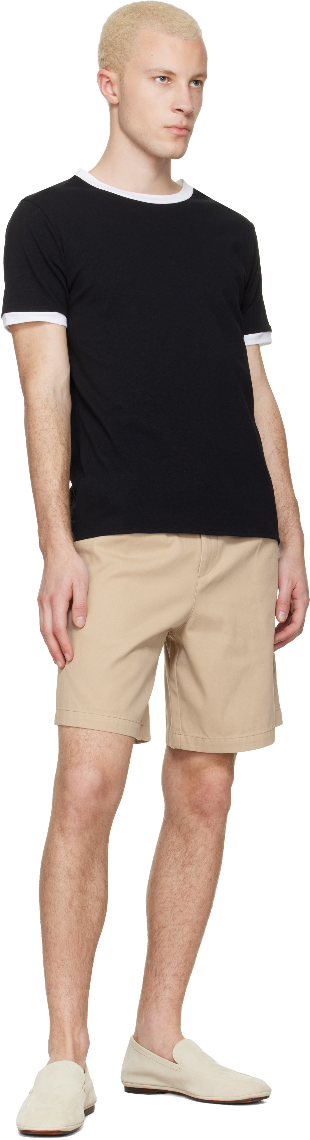 A.P.C. Beige Otis Bermuda Shorts