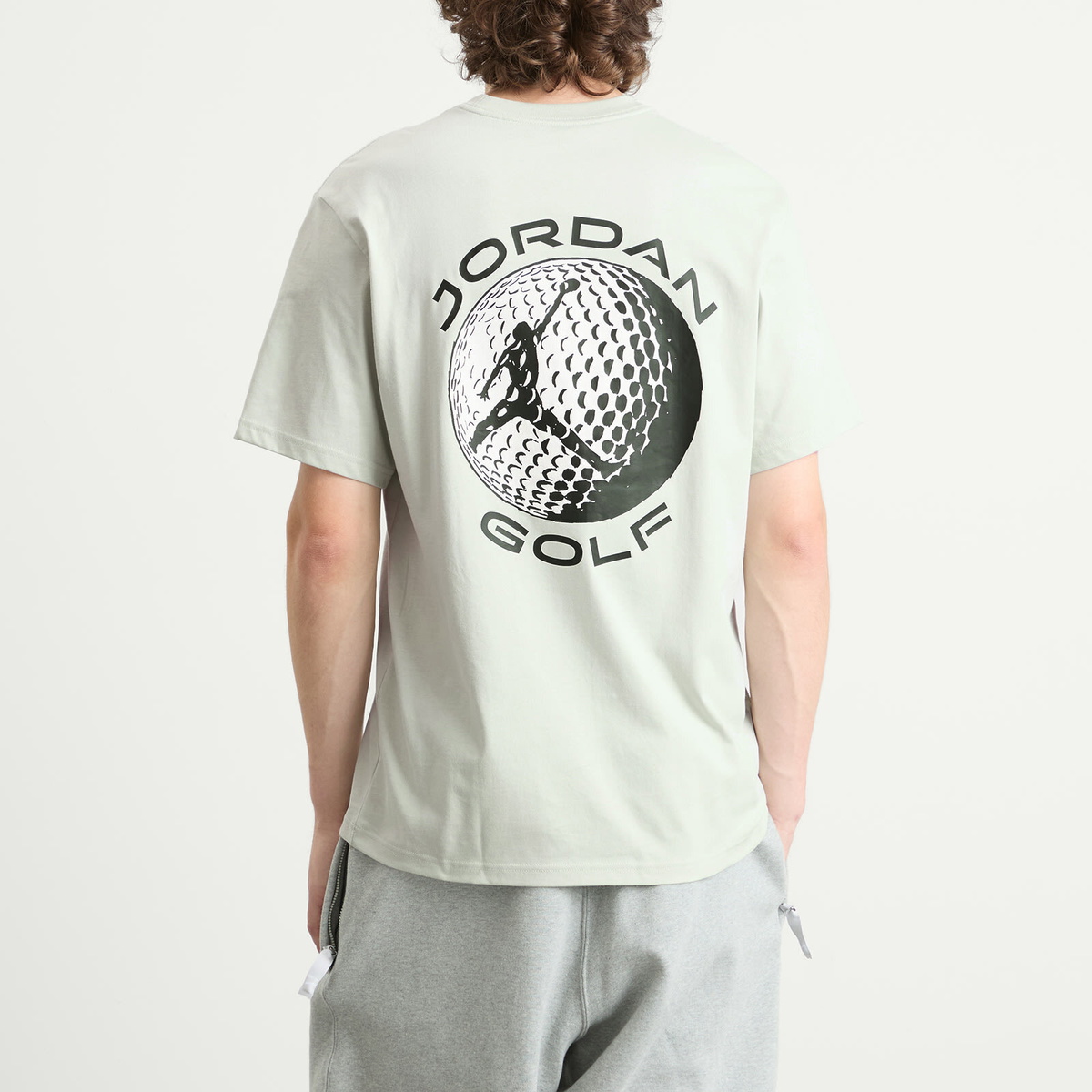 Air Jordan Men's Golf T-Shirt in Light Silver