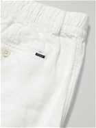 Polo Ralph Lauren - Tapered Linen-Twill Drawstring Trousers - White
