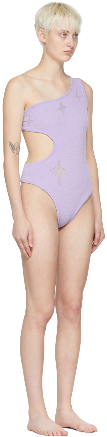 Chet Lo Purple Twilight One-Piece Swimsuit